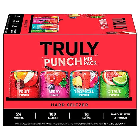 Truly Punch Hard Seltzer 12 Pack