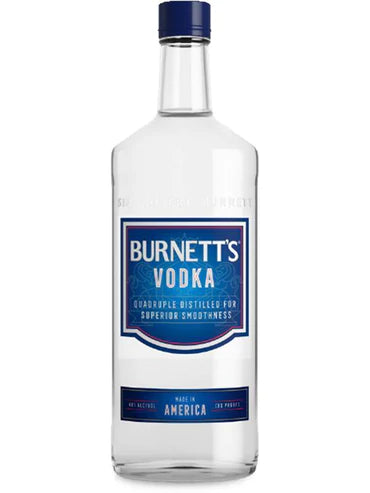 Burnetts Vodka Blue Raspberry 750 ml