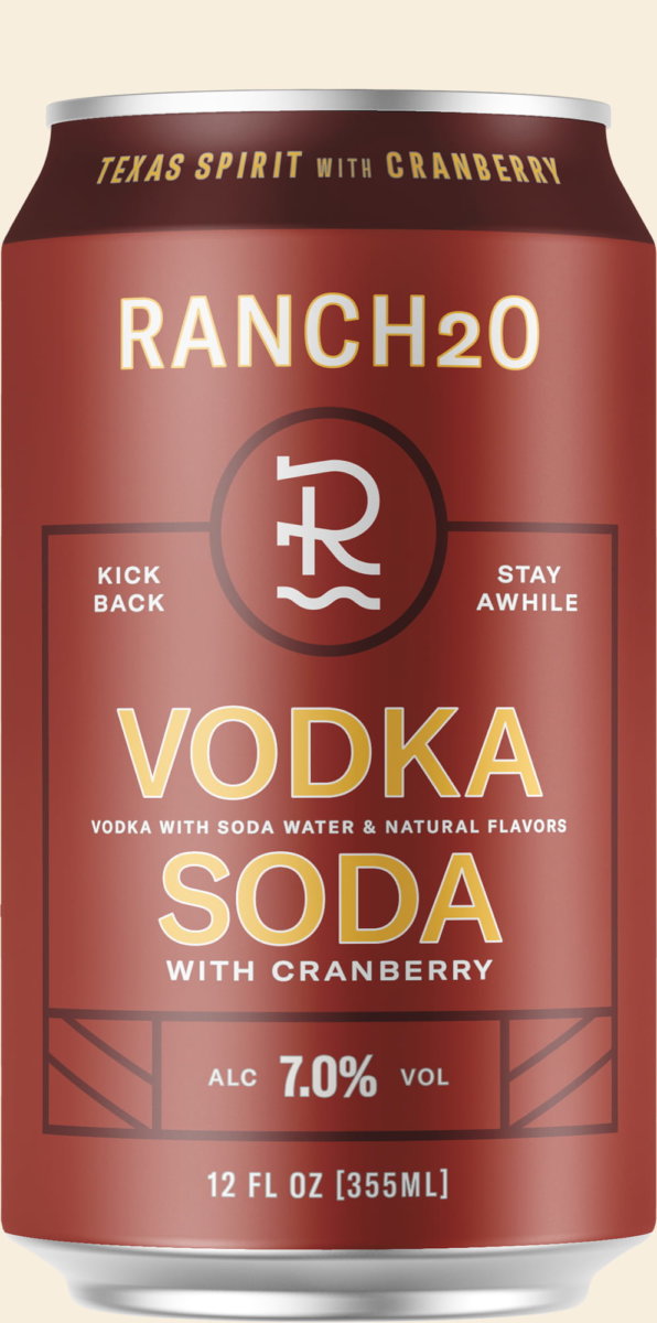 Ranch H2O Vodka Soda 12 oz