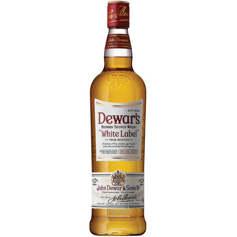 Dewars White Label Scotch Whisky 750 ml