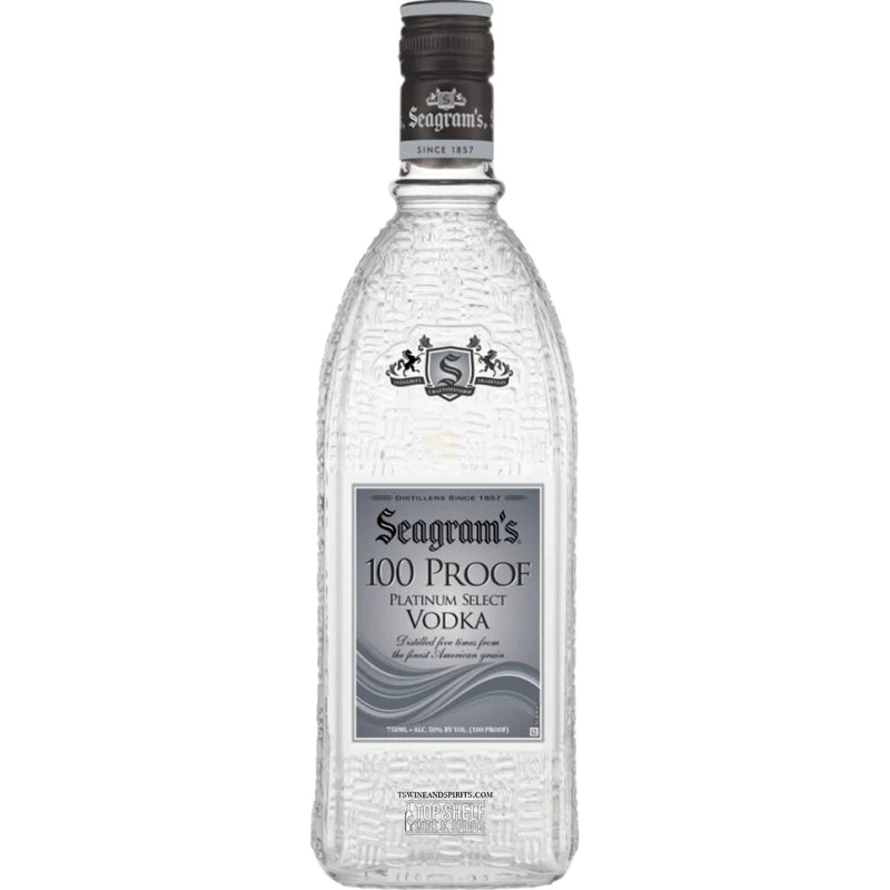 Seagrams 100 Proof Platinum Select Vodka