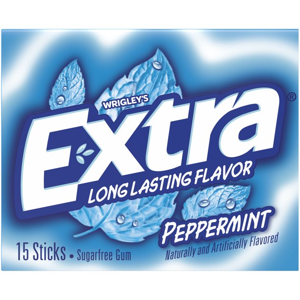 Extra Peppermint 15 Sticks