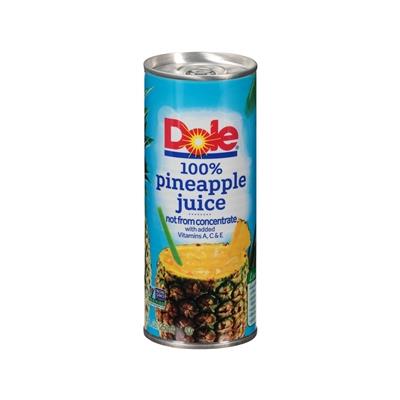 Dole 100% Pineapple Juice 8.4 oz