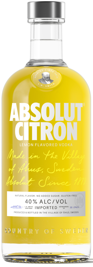 Absolut Citron Vodka 750 ml