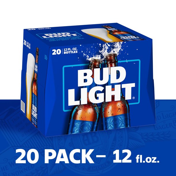 Bud Light 20 Pack 12oz Bottle