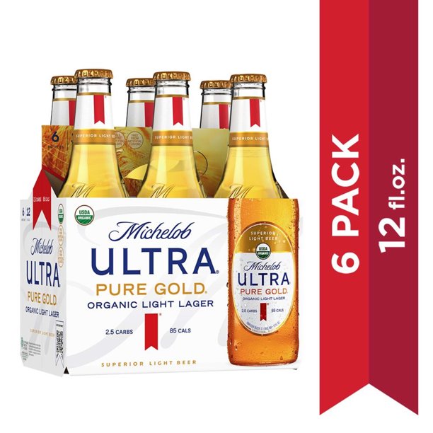 Michelob Ultra Pure Gold Light 6 Pack
