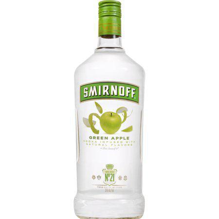 Smirnoff Vodka Green Apple 1.75L