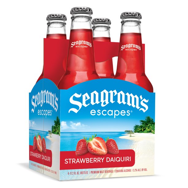 Seagrams Strawberry 4 Pack 11.2oz Bottle