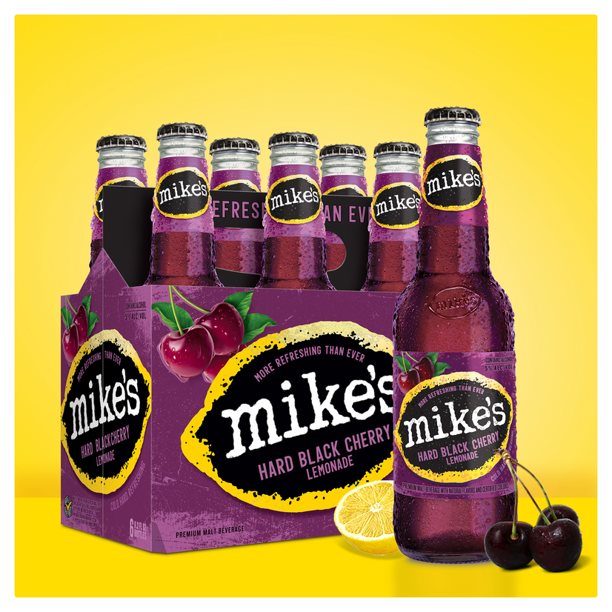 Mikes Black Cherry Lemonade 6 Pack