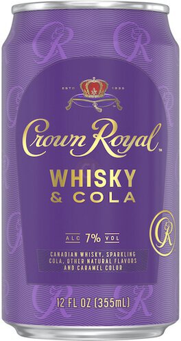 Crown Royal Whiskey & Cola 12 oz