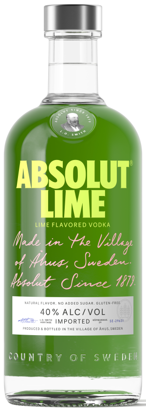Absolut Lime Vodka 750 ml