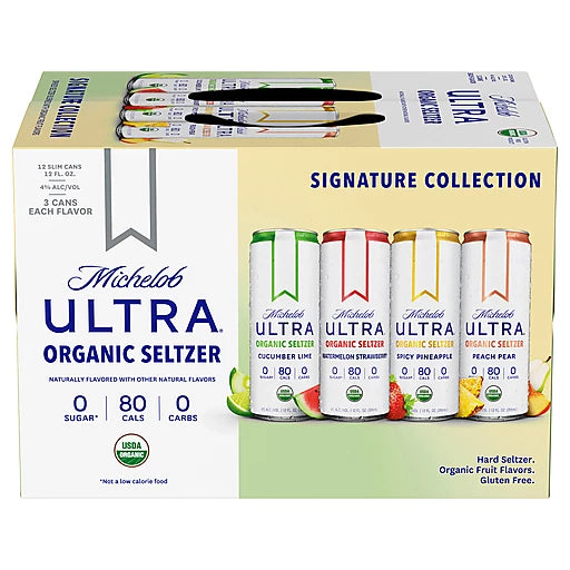 Michelob Ultra Sign Collection 12 Pack