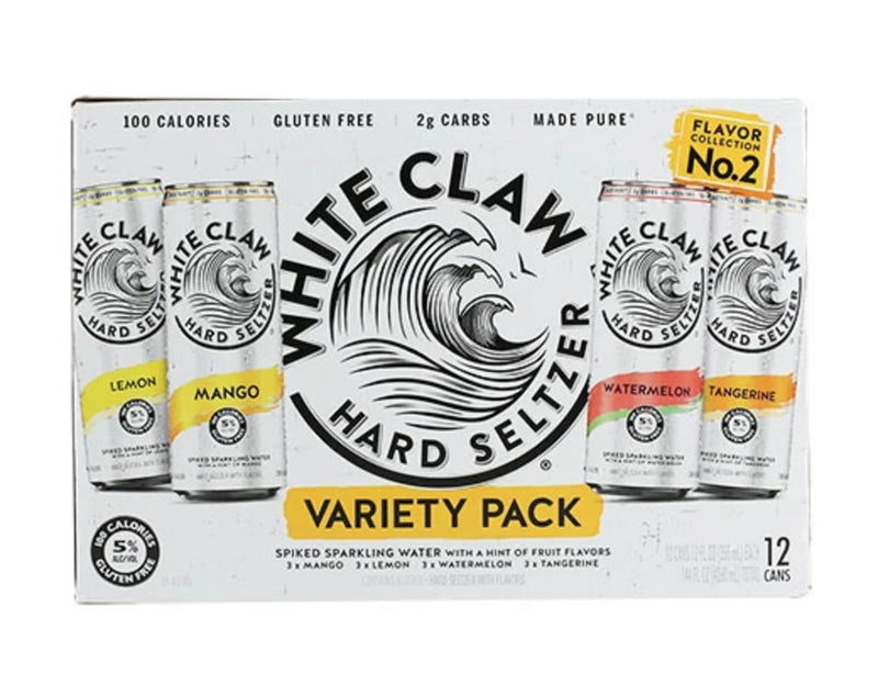 White Claw No2 Flavor 12 Pack