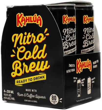 Kahlua Nitro Cold Brew 4 Pack