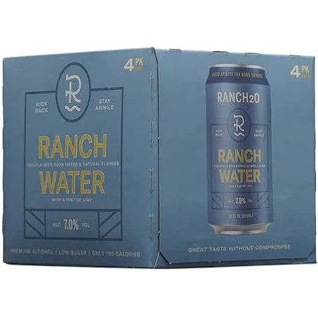 Ranch H2O Classic Marg 4 Pack