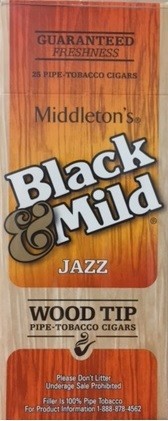 Black & Mild Jazz Wood Tip