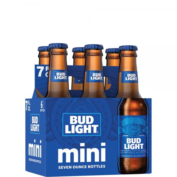 Bud Light 6pk 7oz Bottles